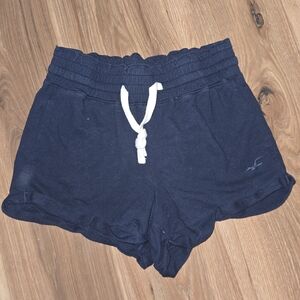 Hollister Dark Blue Women's Athletic Shorts